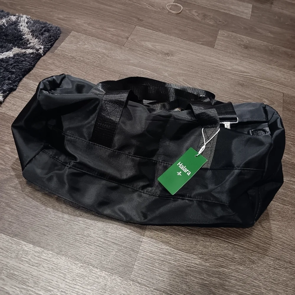 HALARA Jet Black Men's Duffel Bag NEW